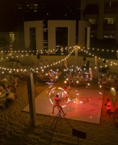 Equipo Celtrev operando control room en evento corporativo